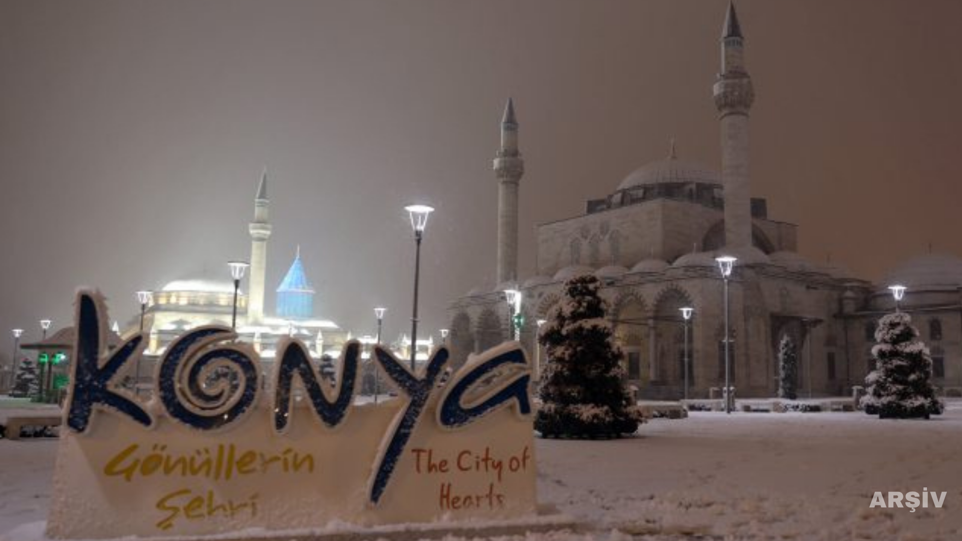Konya’ya Mevsimin İlk Karı Düştü! Meteoroloji’den Soğuk Hava Uyarısı
