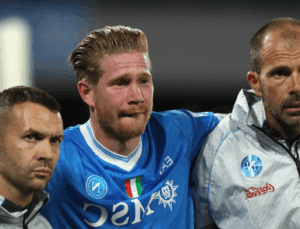 Napoli’de Şok! Kevin De Bruyne 4 Ay Sahalardan Uzak Kalacak