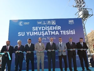 Başkan Uğur İbrahim Altay Seydişehir’de Çaltepesi Su Yumuşatma Tesisini Açtı