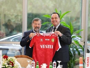 Başkan Besim Dutlulu’dan Vestel’e Teşekkür Ziyareti: “Kadın Voleyboluna Verdikleri Destek Çok Kıymetli”