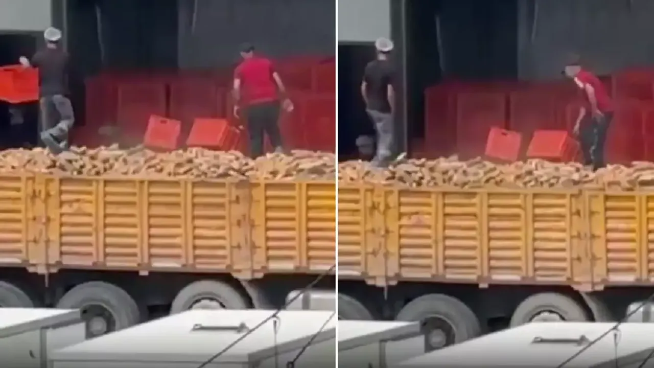 Konya’da Fırın Skandalı: Kamyon Kasasında Ezilen Ekmek Görüntüleri Tepki Çekti!