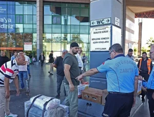 Antalya Otogarında Usulsüz Canlı Hayvan ve Balık Taşımacılığına Zabıta Müdahalesi