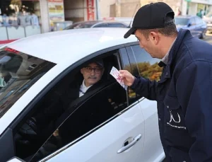 Nevşehir Belediyesi’nden Cumhuriyet Bayramına Özel Sürücülere Hediye