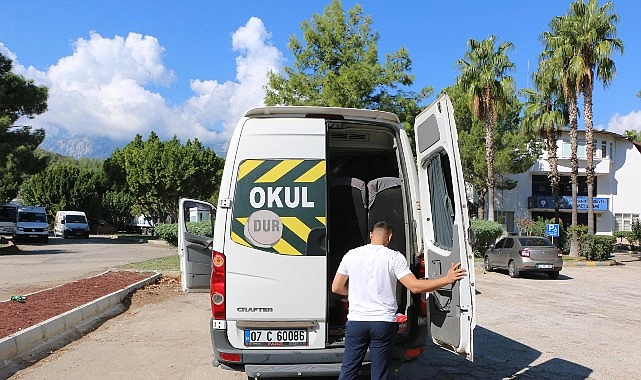 Antalya UKOME, Kemer’de Okul Servis Araçlarını Kapsamlı Şekilde Denetledi