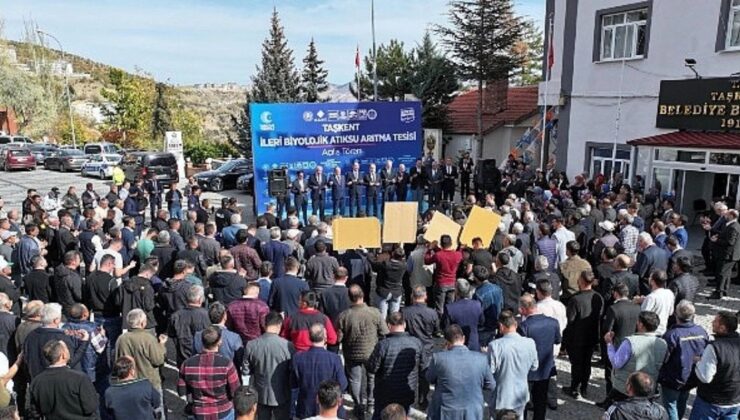 Konya Büyükşehir’den Taşkent’e 60 Milyon Liralık İleri Biyolojik Atık Su Arıtma Tesisi