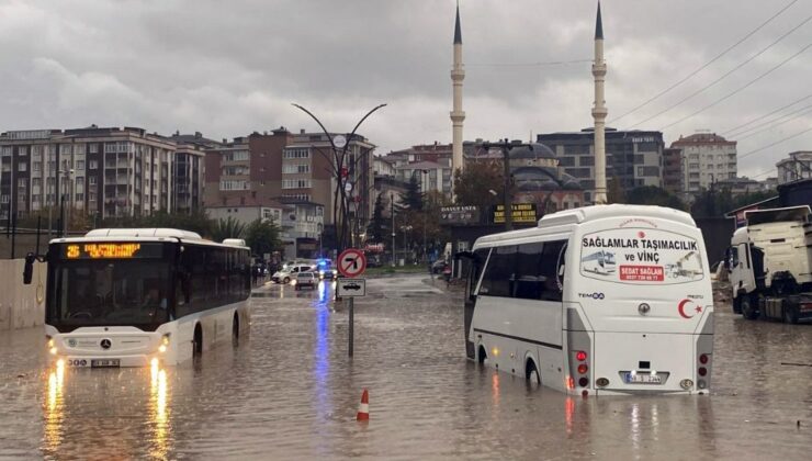 Çerkezköy ve Çorlu’da Sağanak Etkili Oldu