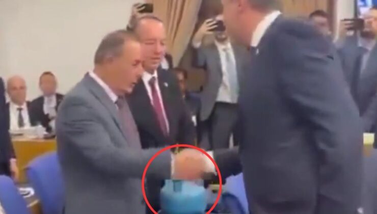 TBMM’de Boş Tüp Protestosu: Bakan Bayraktar’ın “Doğal Gaz Kullanıyorlar” Yanıtı Gündem Oldu