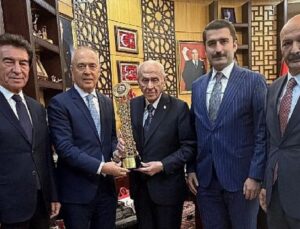 Türkiye Bisiklet Federasyonu’ndan Devlet Bahçeli’ye Ziyaret