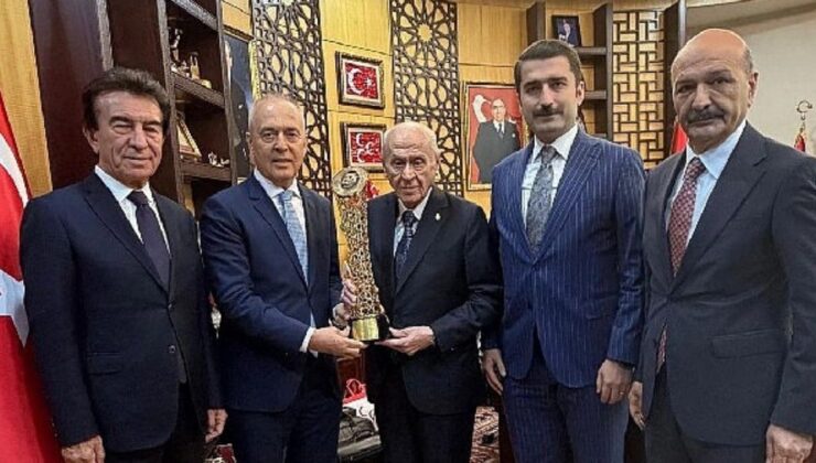 Türkiye Bisiklet Federasyonu’ndan Devlet Bahçeli’ye Ziyaret