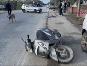 İznik’te Otomobil ile Motosiklet Çarpıştı: 1 Yaralı