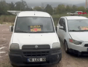 Bursa merkezli 10 ilde kaçak araç operasyonu: 2 tutuklama