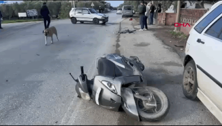 İznik’te Otomobil ile Motosiklet Çarpıştı: 1 Yaralı