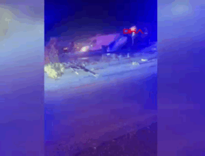 Batman’da refüje çarpan otomobil takla attı: 2 yaralı